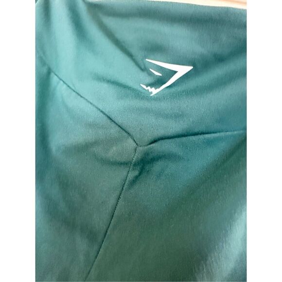 Gym Shark Teal Blue Green Leggings Size Large - Picture 3 of 5